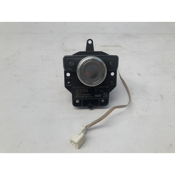 Botão Comando Som Console Painel C200 1.8 2008 2011 Preto