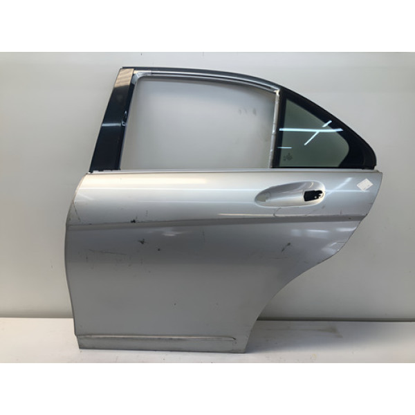 Porta Traseira Esquerda Mercedes C200 2008 2013 * Detalhe