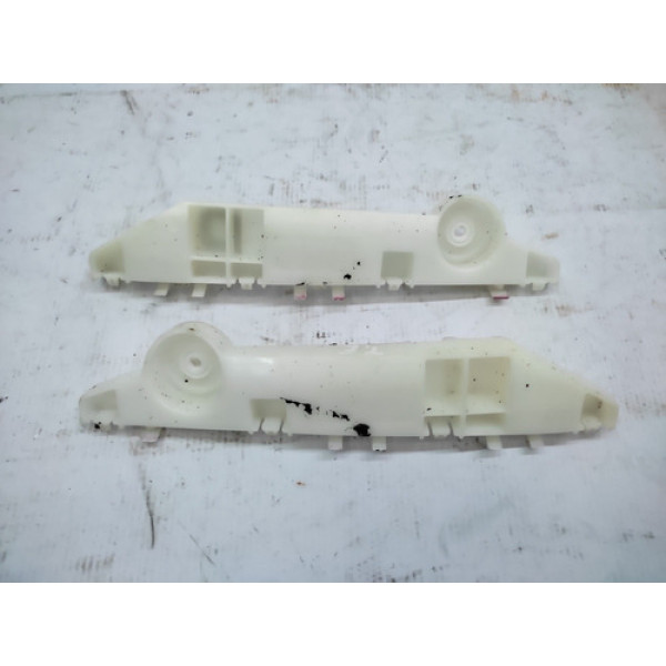 Par Suporte Guia Para Choque Traseiro March Sl 2015 2016