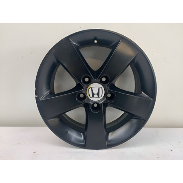 Roda Liga Aro 16 5x114 Honda New Civic 2007 2011 Preto