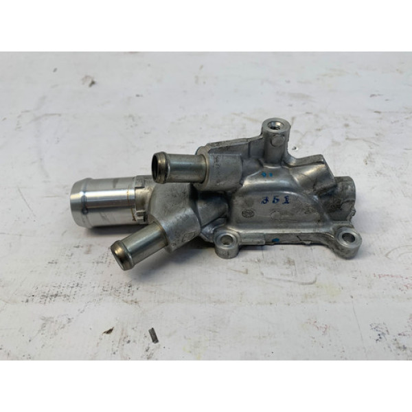 Flange Saida Agua Cabeçote Honda City 1.5 Ex At 2015 2019