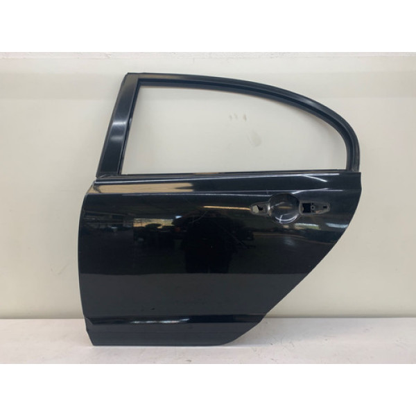 Porta Traseira Esquerda Honda New Civic G8 2007 2011 Preto Traseira Esquerdo Preto