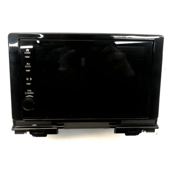 Tela Central Multimidia Honda Hrv 2022 2025 Prateado
