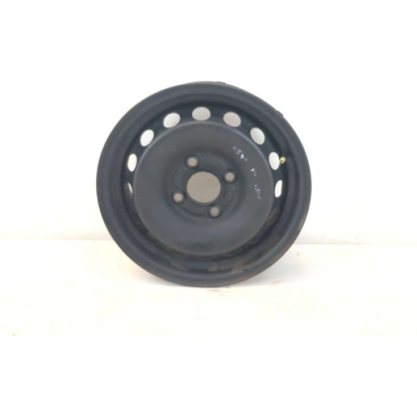 Roda Ferro Aro 14 4x108 Ford Ka 2014 2021 Preto