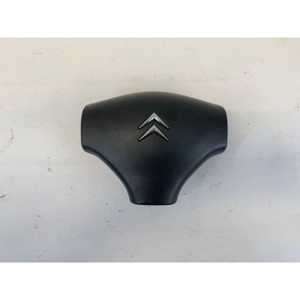 Capa Volante Motorista Citroën C3 2003 2012 Preto