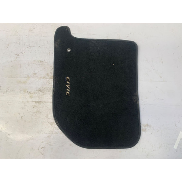 Tapete Dianteiro Direito Honda New Civic 2007 2011 Preto