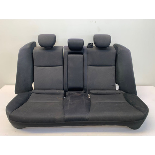 Jogo Banco Traseiro Honda City 2015 2017 Tecido Preto