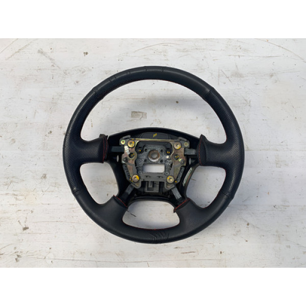Volante Motorista Honda Civic 1.7 2001 2006 Detalhe Preto