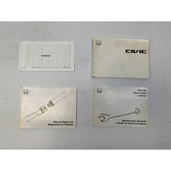 Manual Proprietário Honda Civic 2001 2006
