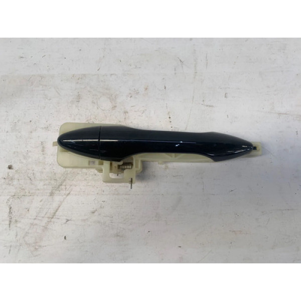 Maçaneta Externa Traseira Direita Hyundai Ix35 2010 2014 Preto Traseira