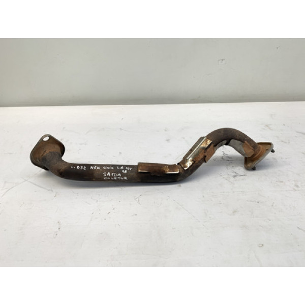 Tubo Cano Saida Coletor Catalisador New Civic 1.8 2007 2011