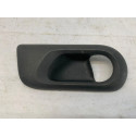 Moldura Maçaneta Interna Traseira Esquerda Corsa 2002 2012 Preto Traseira