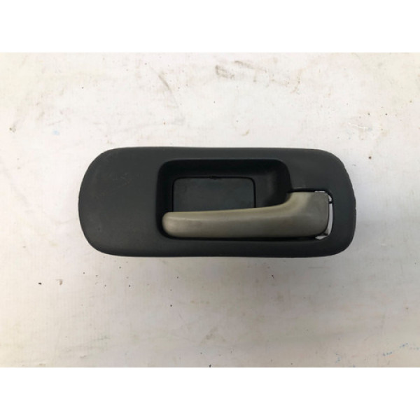 Maçaneta Interna Dianteira Direita Civic 2001 2006 Prata Cinza Dianteira