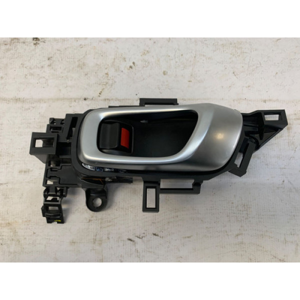 Maçaneta Interna Dianteira Esquerda Honda Hrv 2022 2025 Preto Dianteira