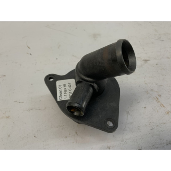 Flange Carcaça Bomba Água Citroen C3 1.4 2008 2011