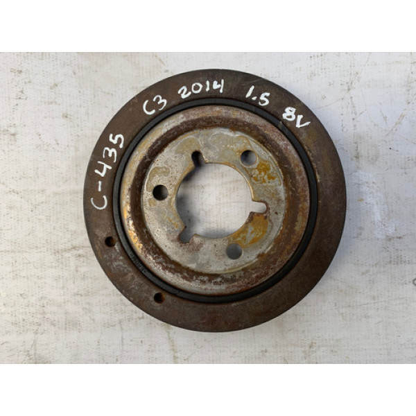 Polia Virabrequim Citroen C3 1.5 8v 2013 2016