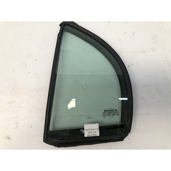 Vidro Vigia Traseiro Direito New Civic G8 2007 2011
