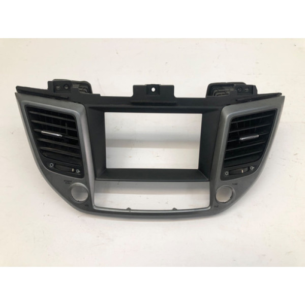 Moldura Painel Multimidia Hyundai New Tucson 2017 2021 Preto