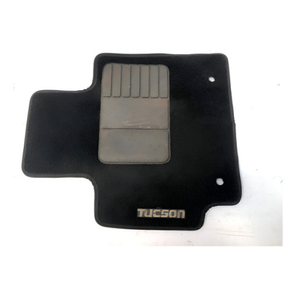 Tapete Dianteiro Esquerdo New Tucson 2017 2021 Preto