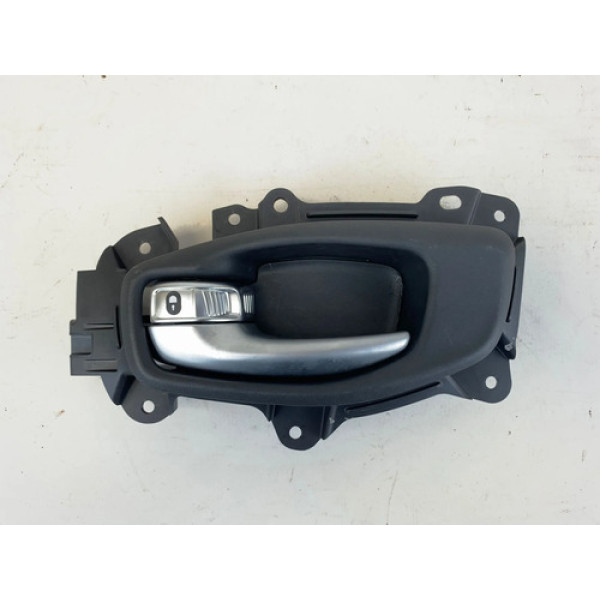 Maçaneta Interna Dianteira Esquerda Jeep Compass 2016 2021 Preto Dianteira