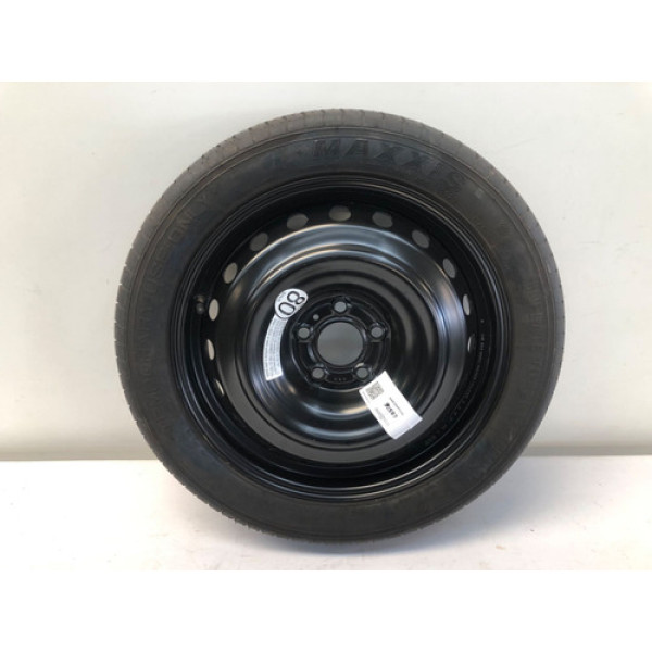 Roda Estepe Pneu Fino Jeep Commander Aro 17 5x108 2021 2025 Preto