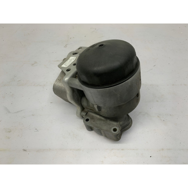 Suporte Filtro Óleo Motor Bmw X1 2.0 N46 150v 2010 2015 Prateado