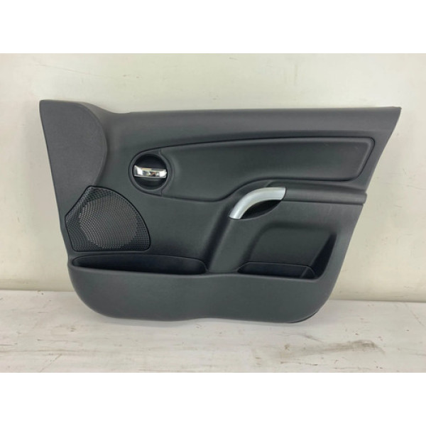 Forro Porta Dianteiro Direito Citroën C3 2003 2012 Preto