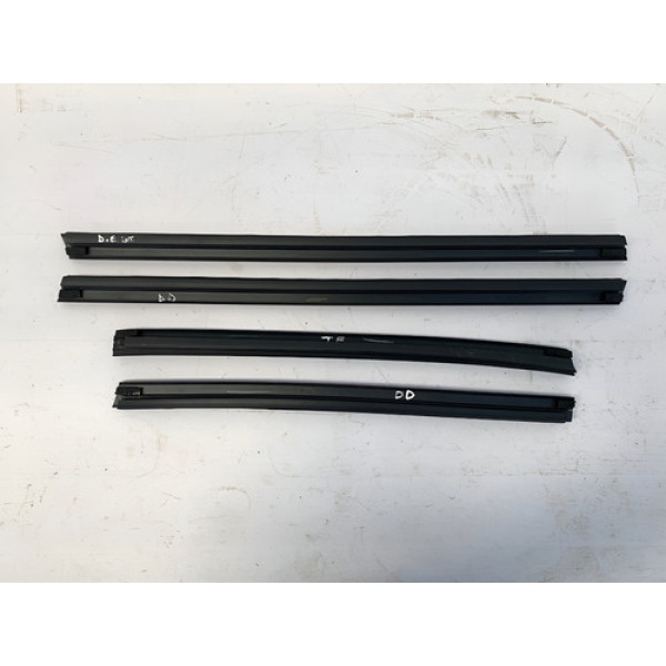 Kit Pestana Interna Porta Jeep Compass 2016 2021 Preto