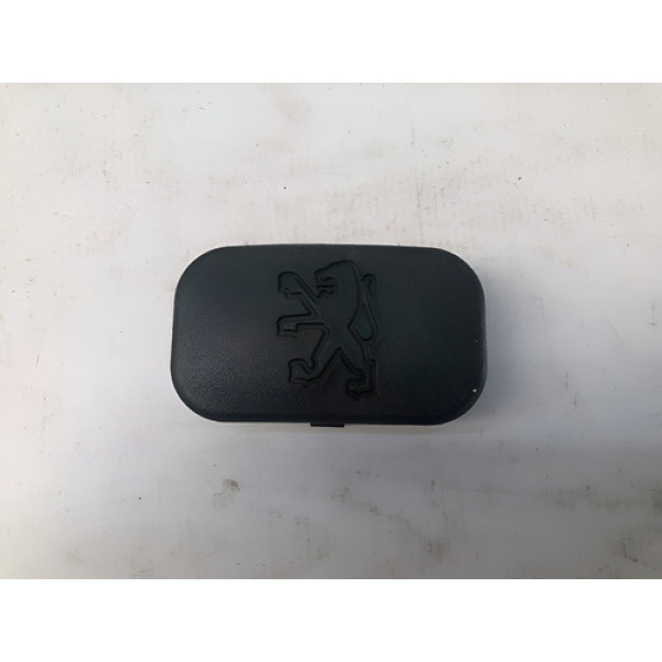 Capa Logo Volante Peugeot 106 1994 1996 Preto