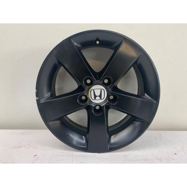 Roda Liga Aro 16 5x114 Honda New Civic 2007 2011 Preto