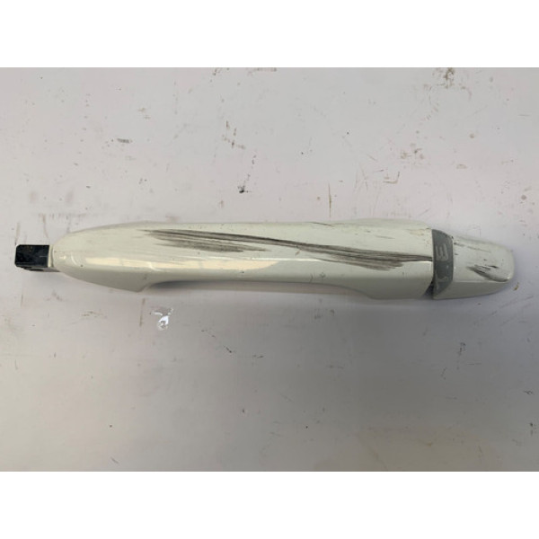 Maçaneta Externa Traseira Esquerda Civic G9 2012 2015 Det Branco Traseira