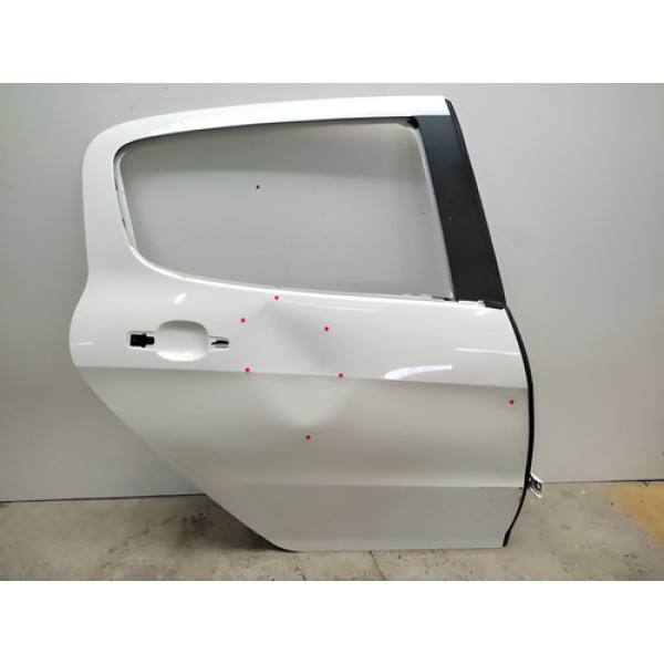 Porta Traseira Direita Peugeot 308 2012 2014 Branca Detalhe 