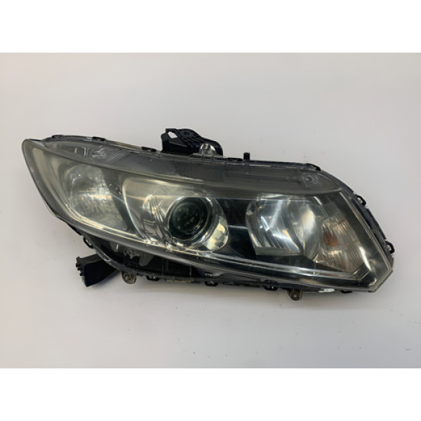 Farol Direiito Honda Civic G9 2012 2015 Detalhe Direito/passageiro