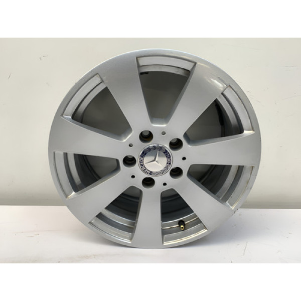 Roda Liga Aro 16 7jx16 C200 2008 2011 Kompressor Detalhe Branco