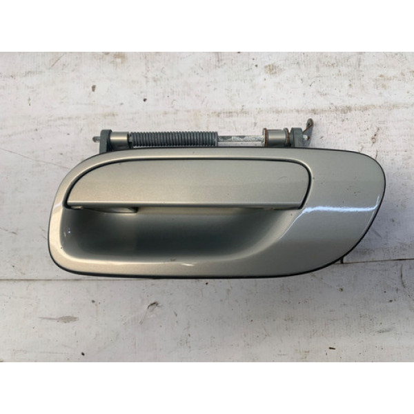 Maçaneta Externa Traseira Esquerda Volvo V70 2000 2006 Prateado Traseira