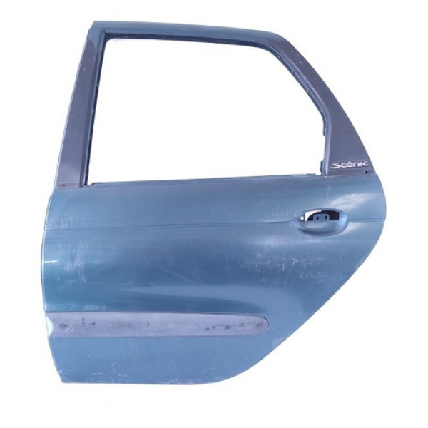 Porta Traseira Esquerda Renault Scenic Detalhe 99 2009