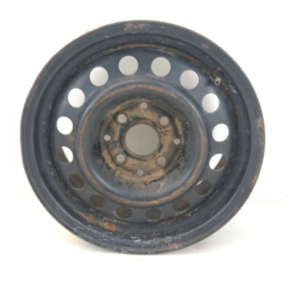 Roda Ferro Aro 14 4x108mm Ford Ka 2014 2021 Preto