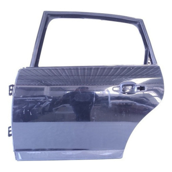 Porta Traseira Esquerda C4 Pallas 2007 2012 Preto Detalhe