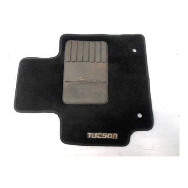 Tapete Dianteiro Esquerdo New Tucson 2017 2021 Preto