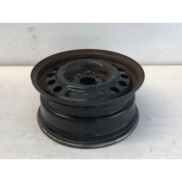 Roda Ferro Aro 14 4x100 Volkswagen Preto