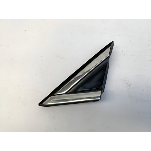 Moldura Externa Retrovisor Esquerda Ford Fusion 2014 2018 Prateado