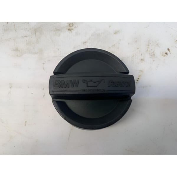 Tampa Óleo Motor Bmw X1 2.0 N46 2010 2015 8507153 Preto