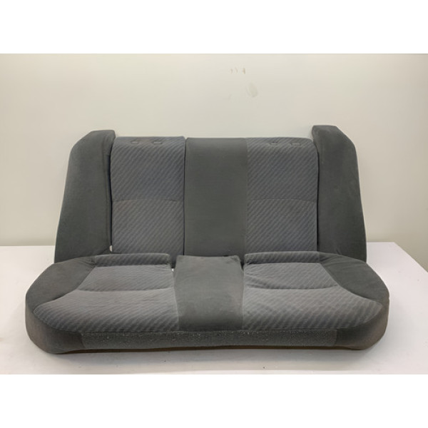 Jogo Banco Traseiro Honda Civic 2001 2006 Tecido Detalhe Cinza-escuro