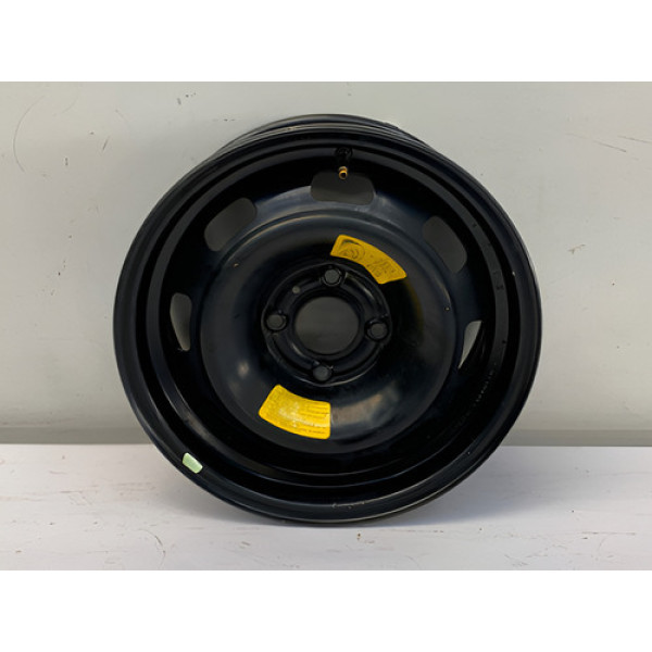 Roda Ferro Estepe Aro 15 4x108 C3 2013 2020 Cinza