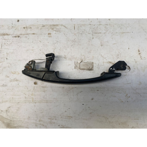 Maçaneta Externa Traseira Esquerda Vw Gol G3 1998 2005 Preto Traseira