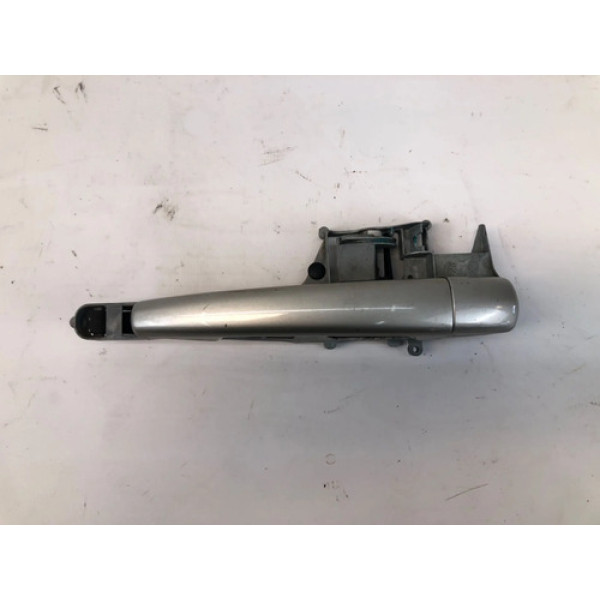 Maçaneta Externa Traseira Esquerda C4 Pallas 2007 2013 Prateado Traseira