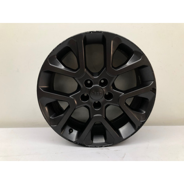 Roda Liga Aro 19 5x110 Jeep Compass Limited Detalhe Preto