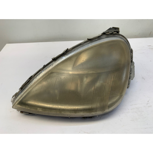 Farol Esquerdo Mercedes Classe A 160 190 1999 2005 Detalhe Esquerdo/motorista