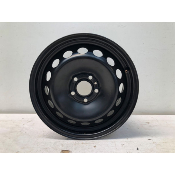 Roda Ferro Estepe Aro 16 5x108 Volvo V70 2000 2006 9173122 Preto