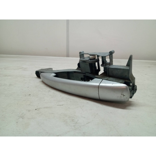 Maçaneta Externa Traseira Esquerda - C4 Pallas 07 12 Prata